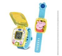 VTech - Peppa Pig, The Interactive Game Watch, Children's Watch with Animated Screen, Soft Strap, 8 Dials, 4 Educational Games, Gift for Children from 3 Years to 6 Years
