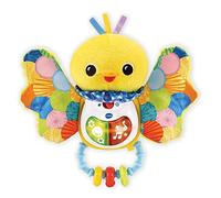 VTech - PIOU-PIOU Rattle, Interactive and Musical Baby Rattle, Sensory Toy, Machine Washable Plush Bird, Newborn Gift for Babies from 3 Months