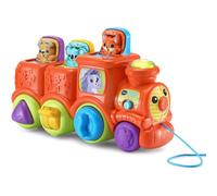 VTech Pop & Sing Animal Train | Push & Pull Toy Train With Animal Sounds & Music | Suitable for Ages 6-36 Months, English Version