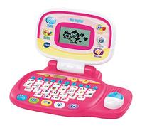 VTech Pre School Laptop Interactive Educational Kids Computer Toy with 30 Activities Suitable for Children 3, 4, 5+ Year Olds Boys & Girls, Pink,English Version