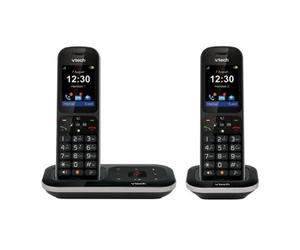 Vtech Ps1351 Dect Cordless Telephone Answering Machine Twin Handset