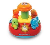 VTech Push & Play Spinning Top | Music, Lights, Animals, Shapes and Colours | Great for Motor Skill, Tactile Stimulation, Language Development &