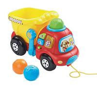 VTech Put and Take Dumper Truck, Baby Interactive Toys for Toddlers, Compatible with Toot-Toot Cars, Dumping Truck for Kids Boys & Girls 6 Months - 3 Years Old