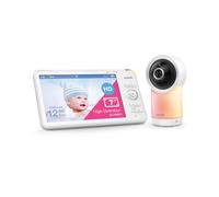 VTech RM7766HD 7 Smart Pan & Tilt Baby Monitor in White White