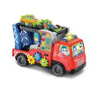Vtech Road Rescue Car Carrier Childrens Red Activity Truck