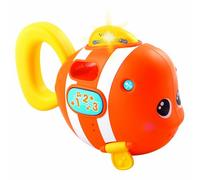 VTech Sing & Splash Fish, Bath Toy for 6 Month Olds + Sensory Bathtub Toy with Lights, Music & Sounds, Bath Time Gift for Babies & Infants 1, 2, 3 Years +, English Version