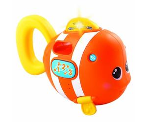 VTech Sing & Splash Fish, Bath Toy for 6 Month Olds + Sensory Bathtub Toy with Lights, Music & Sounds, Bath Time Gift for Babies & Infants 1, 2, 3 Years +, English Version
