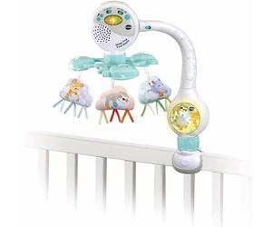 VTech Sleepy Time Travel Mobile | Sensory On-the-Go Baby Mobile with Music & Sou