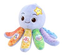 VTech Snuggles the Octopus, Sensory Toy with Different Fabric Textures, Lights and Colours for Visual Stimulation, Melodies & Ocean Sounds, Gift for Ages 3, 6, 9, 12 Months +, English Version