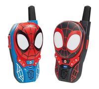 VTech Spidey and His Amazing Friends: Spidey-Sense Walkie-Talkies, Official Character Walkie Talkies, Features Spidey & Spin, Child-Safe, Up to 200m Range, For Kids 3, 4, 5+ Years, English Version