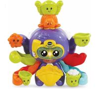 VTech Splash & Play Octopus | Interactive Bath Time Activity Toy with Sounds and Phrases | Suitable for Ages 12 - 36 Months, English Version