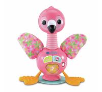 VTech Baby Suction Cup Fluttering Flamingo, Baby Sensory Toy with Colours, Numbers & Music, Suction Cup Base, Gift for Ages 6, 9, 12 Months+, English Version