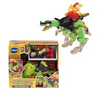 Vtech Switch and Go Dinos Combo Mega Spinosaurus - 2-in-1 Dino Motorcycle Transformer with Sound, Light and Voice Effects - For Children Aged 3-8 Years