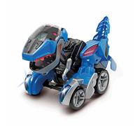 VTech Switch and Go Dinos RC T-Rex - dinosaur car transformer with remote control - 2 in 1 toy with dino voice, sound and light effects - with one touch - for children aged 3-8 years