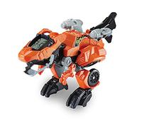 VTech Switch & Go Dinos Flare The T-Rex, Orange, 9.8 x 21.5 x 13.4 cm | Switch from T-Rex to fast car, with dinosaur facts, phrases and exciting sound effects. Ages 3-8