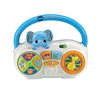 VTech Take Along Tunes Radio, Portable Musical Toy for Baby Girls & Boys, Interactive Toy with Lights and Sounds, Retro Toy with Animals and Numbers, Ages 6 Months +, English Version