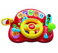 VTech Toddler Interactive Drover Toy Featuring a Steering Wheel with Music and Light, Multicolor, 19 x 26.5 x 12 centimeters