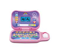 VTech Toddler Tech Laptop, Pink Interactive Educational Computer Toy, 20 Games for Pre-School Children, Learn Alphabet, Letters, Shapes, Numbers, Mus