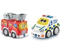 Vtech Toot Toot Drivers 2 Pack Police Car Fire Truck Vtech Multicolor