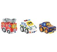 Vtech Toot-Toot Drivers 3 Car Pack Hero Pack (Fire Engine, Police Car & Racer)