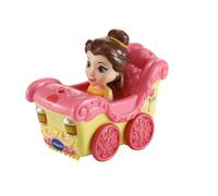 VTech Toot-Toot Drivers Belle's Enchanted Carriage, Official Disney Princess Pretend Play Vehicle with Lights, Phrases and Songs, Interactive Toddler
