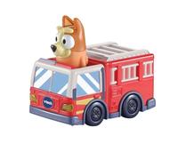VTech Toot-Toot Drivers Bingo Fire Truck, Interactive Toddler Toy for Pretend Play with Lights and Sounds, Bluey Toy Car, Suitable for Ages 12 Months, 2, 3, 4 Years Plus, English Version