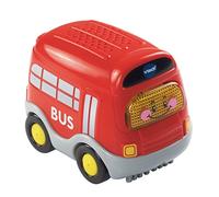 VTech Toot-Toot Drivers Bus, Toy Car for 1 Year Old, Pretend Play Vehicle with Lights & Sounds, Interactive Toddlers Toy 12 Months, 2, 3, 4 +, English Version,Red