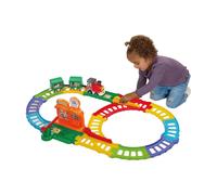 VTech Toot-Toot Drivers Chug & Learn Train Set, Interactive Toy Train Playset, Vehicle Track for Kids with Fun Lights & Sounds, For Ages 12 months, 2, 3, 4+ Years, English Version