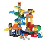 VTech Toot-Toot Drivers Construction Site, Car Tracks for Kids with Lights and Sounds, Vehicle Playset with Included Dumper Truck for Toddlers, 12 Months, 2, 3, 4 + Years, English Version