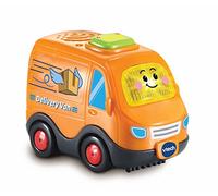 VTech Toot-Toot Drivers Delivery Van, English | Light-up delivery van plays music, sounds and songs; push it or move the door for more reactions. Ages 1-5