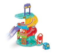 VTech Toot-Toot Drivers Globetrotter Super Set, English | SmartPoint bus speaks and sings in 6 languages, with 6 SmartPoints and hands-on play features. Ages 1-5