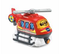 VTech Toot-Toot Drivers Helicopter, English | Light-up button plays music, sounds and songs; push along or spin the rotor for hands-on play. Ages 1-5