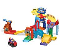 VTech Toot-Toot Drivers Monster Truck Rally, Vehicle Play Set with Included Monster Truck, Lights and Sounds, Musical Toy Race Track for Children Aged 1, 2, 3, 4 & 5 Years, English Version