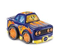VTech Toot-Toot Drivers Race Car, English | Light-up button plays music, sounds and songs; push the race car for more interactive reactions. Ages 1-5