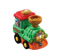 VTech Toot-Toot Drivers Steam Train, English | Light-up button plays music, sounds and songs; push the steam train for reactions and movement. Ages 1-5