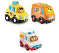 Vtech Ttb Set 6 Walkie Taxi Simoneta Van And Nina Ambulance Version Spanish Golden