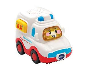 Vtech Tut Tut Baby Speedster - Ambulance - Toy Car with Music, Light Up Button, Exciting Phrases and Sounds - For Children Aged 1-5 Years, 8.8 x 5.5 x 7 cm