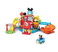 Vtech TUT TUT Baby Speedster Mickey Car Workshop - Colourful Car Workshop on Two Floors with Original Voice and Many Functions for Children from 1-5 Years