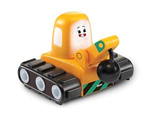 Vtech Tut Tut Cory Speedster - Bibi Construction Site - Toy Car with the Original Voice from the TV Series on Netflix, Music, Light Up Button and Exciting Sounds - For Children Aged 1-5 Years