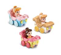 VTech - TUT TUT Speedster Disney Princesses, Enchanted Carriage for Children, Interactive and Educational, Cinderella or Beautiful, Gift for Girls and Boys from 1 to 5 Years - Contents in