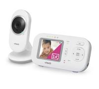 VTech VM320 Video Baby Monitor, Invisible Night Vision, Soothing Sounds, 2-Way Talk Intercom, Temperature Monitor, 2X Digital Zoom, Secured Transmission, 2.4" Color LCD Screen - Smart Choice Product