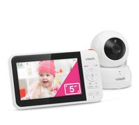 VTech VM924 Video Baby Monitor With 5'' LCD Screen Night Vision Camera Pan&Tilt