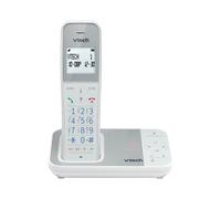 VTech XS1050 DECT Cordless Phone with Answering Machine, 1 Handset, Landline House Phone, AntiBacterial Plastic, Call Block, Volume Booster, Handsfree