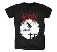 VTG Amebix Band Gods No Masters Cotton Unisex Black Tee ShirtBlackX-Large
