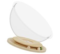 VTIDOBE Cats Turntable Hammock Indoor Bed Nest Solid Wood Stand Stable for Playfulness Observation