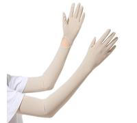 VTIDOBE Cooling Gloves for Women Men Sun Protective Sunshade Cycling Gloves Outdoor Activity Ice Silk Gloves for Hiking Driving