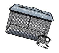 VTIDOBE Folding Fishing Net Floating Basket Portable Meshes Storage Cage for Live Fish Fishing Baits Enduring