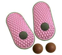 VTIDOBE Pet Corner Scratcher Brush Massage Comb for Boredom Cats Dog Self-Groomers Table Leg