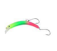 VTIDOBE Rocking Crooked Simulate Fishing Lures Realistic Swimbait 5 Color Durability Fishing Baits for Trouts in Lake River