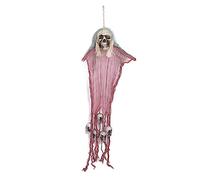 VTIDOBE Scary Skeletons Halloween Party Decorations Indoor Outdoor Hangings Grim Reapers, Yard Supplies